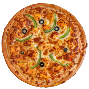 Paneer tikka pizza