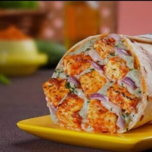 Paneer cheese wrap