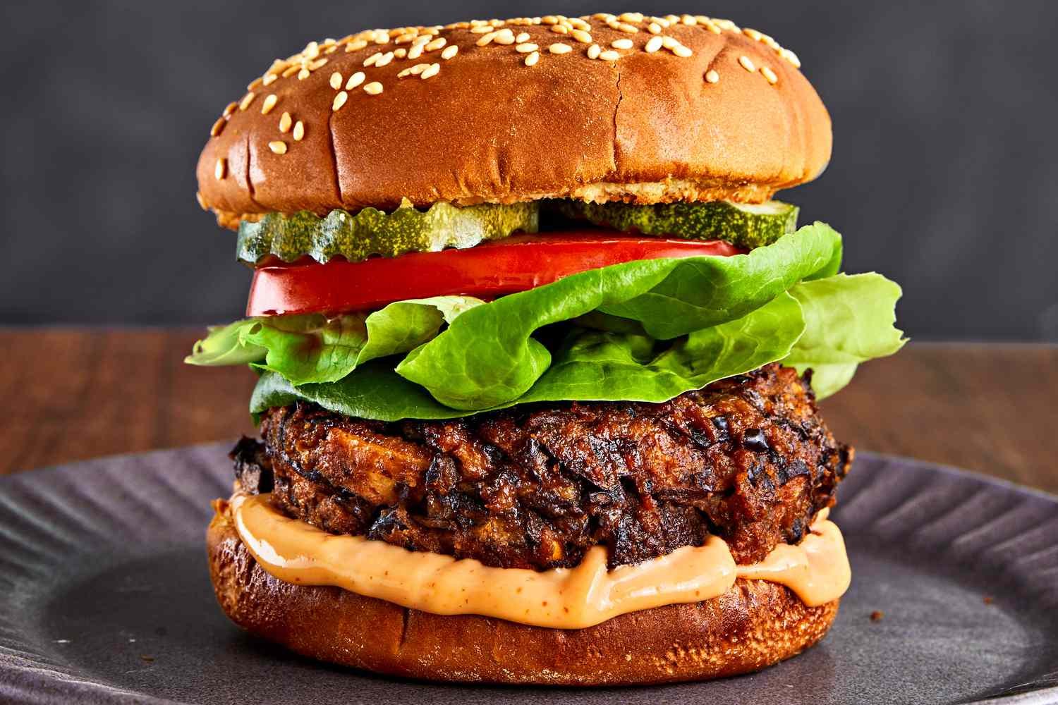 real simple mushroom black bean burgers recipe 0c365277d4294e6db2daa3353d6ff605